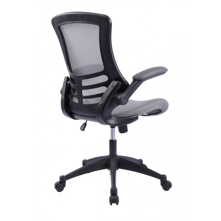 Malta Ergonomic Grey Mesh Operator Chair